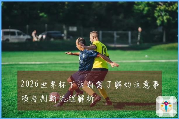 2026世界杯下注前需了解的注意事项与判断流程解析